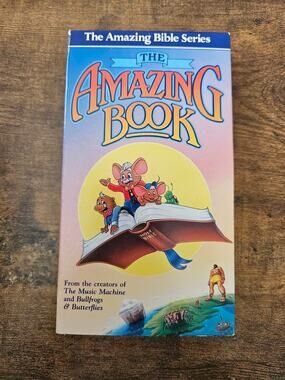 The Amazing Book: Amazing Bible Stories (VHS, 1989)